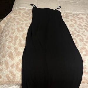 Skims long slip dress